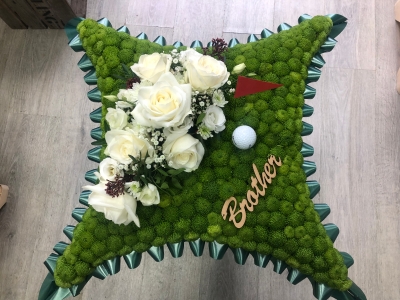 Golf course cushion